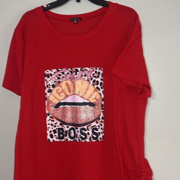 Top Fashion “ Girl Boss” longer length top - Picture 2 of 9